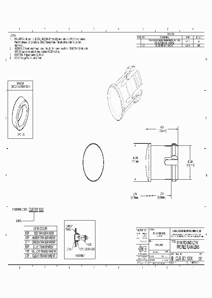 CLR301ATP_5372862.PDF Datasheet