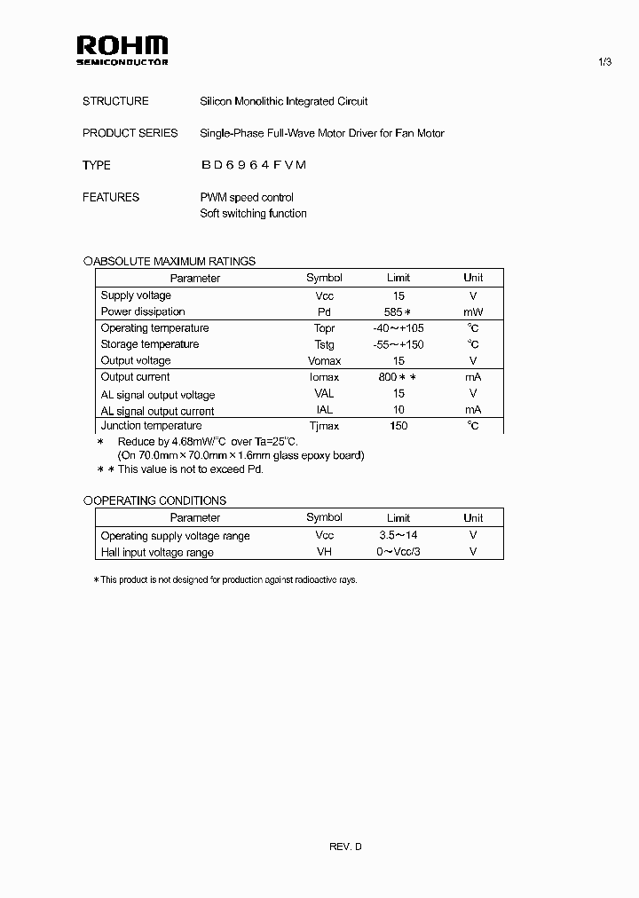 BD6964FVM11_5373026.PDF Datasheet