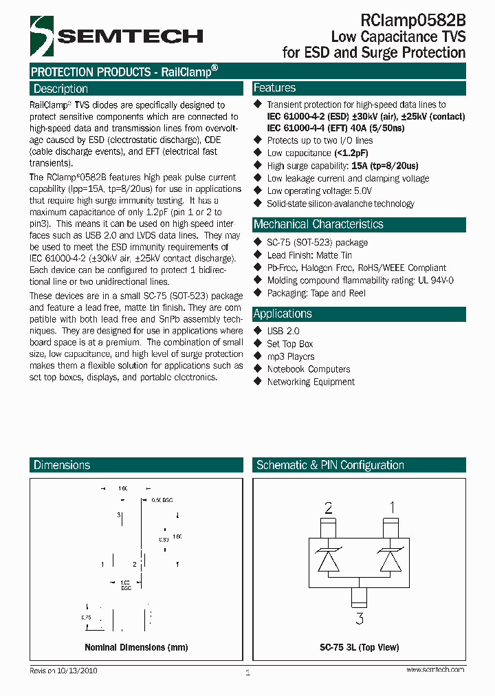 RCLAMP0582BTCT_5374419.PDF Datasheet
