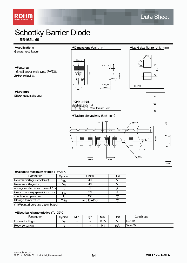 RB162L-40_5374675.PDF Datasheet