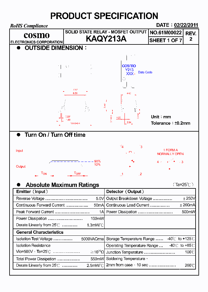KAQY213A_5377513.PDF Datasheet
