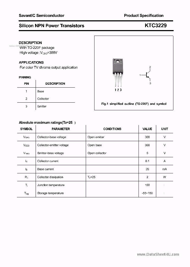 KTC3229_5377911.PDF Datasheet