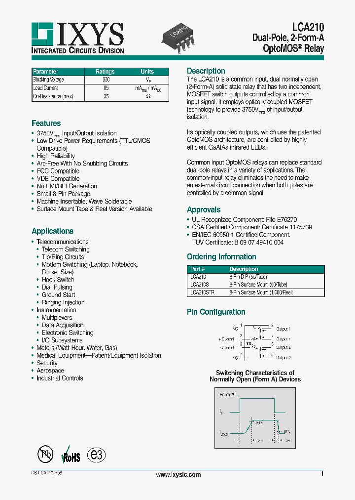 LCA210_5377927.PDF Datasheet