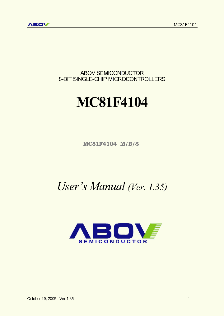 MC81F4104M_5378338.PDF Datasheet
