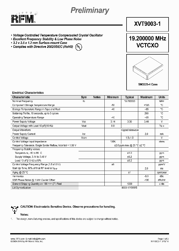 XVT9003-1_5383326.PDF Datasheet