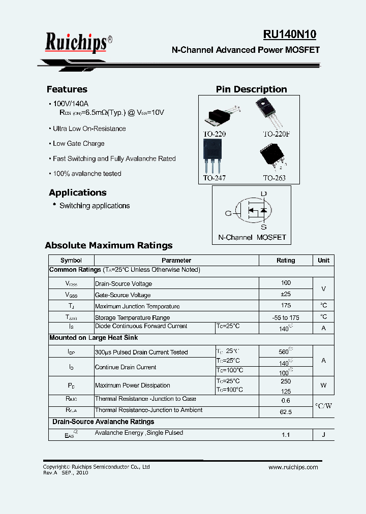RU140N10R_5384082.PDF Datasheet