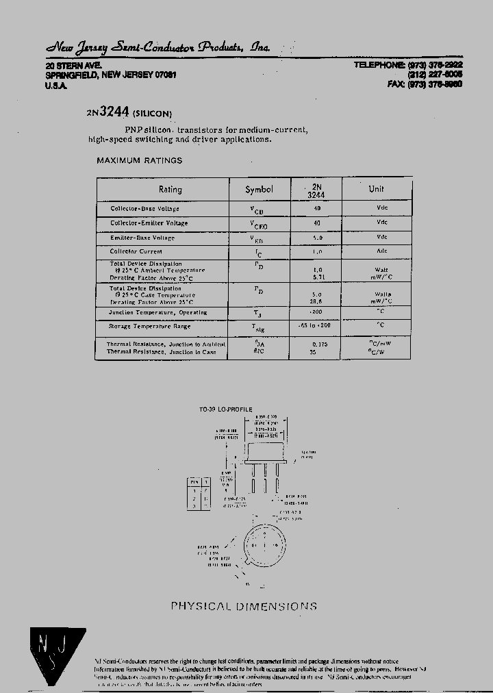 2N3244_5384136.PDF Datasheet