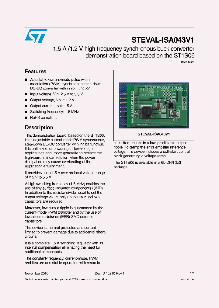STEVAL-ISA043V1_5385457.PDF Datasheet