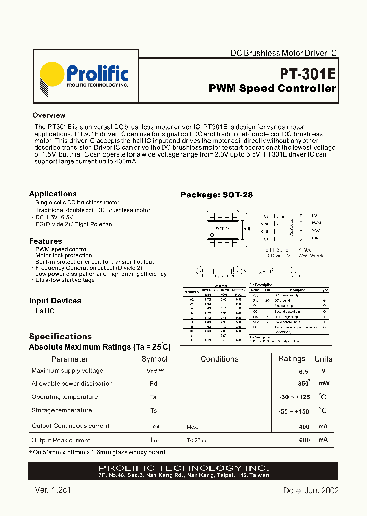 PT-301E_5385867.PDF Datasheet