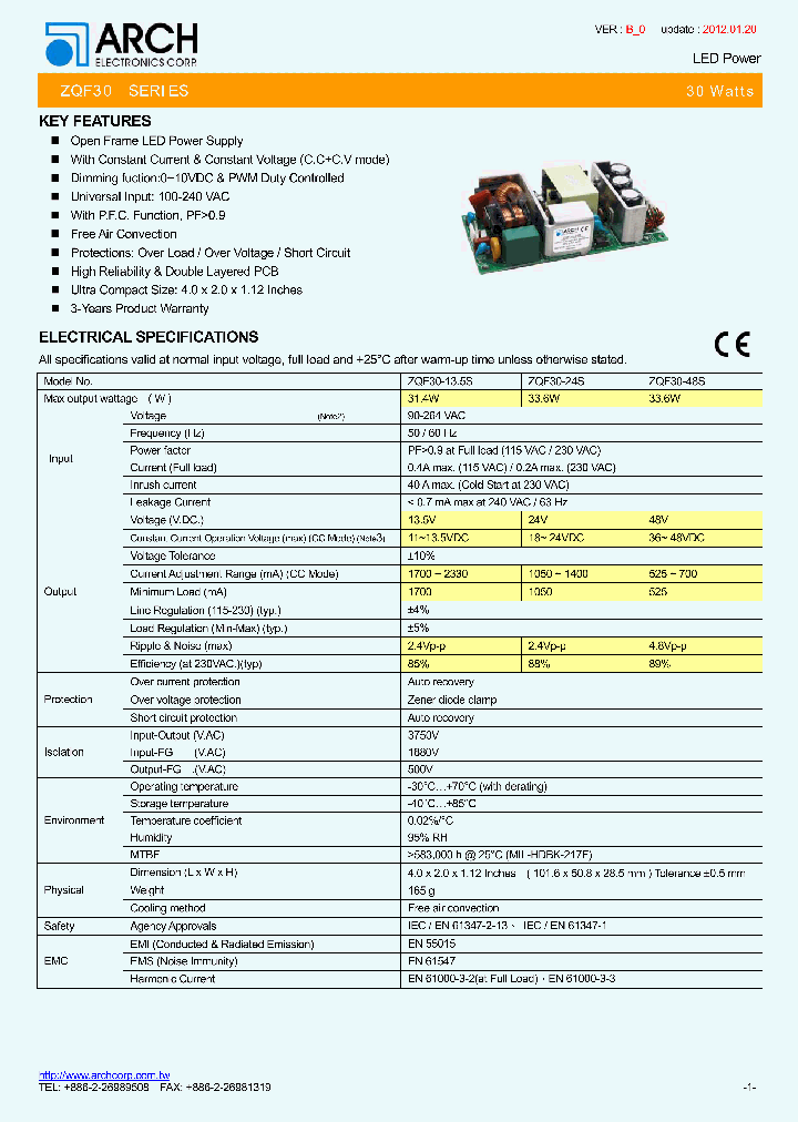 ZQF30-135S_5386719.PDF Datasheet