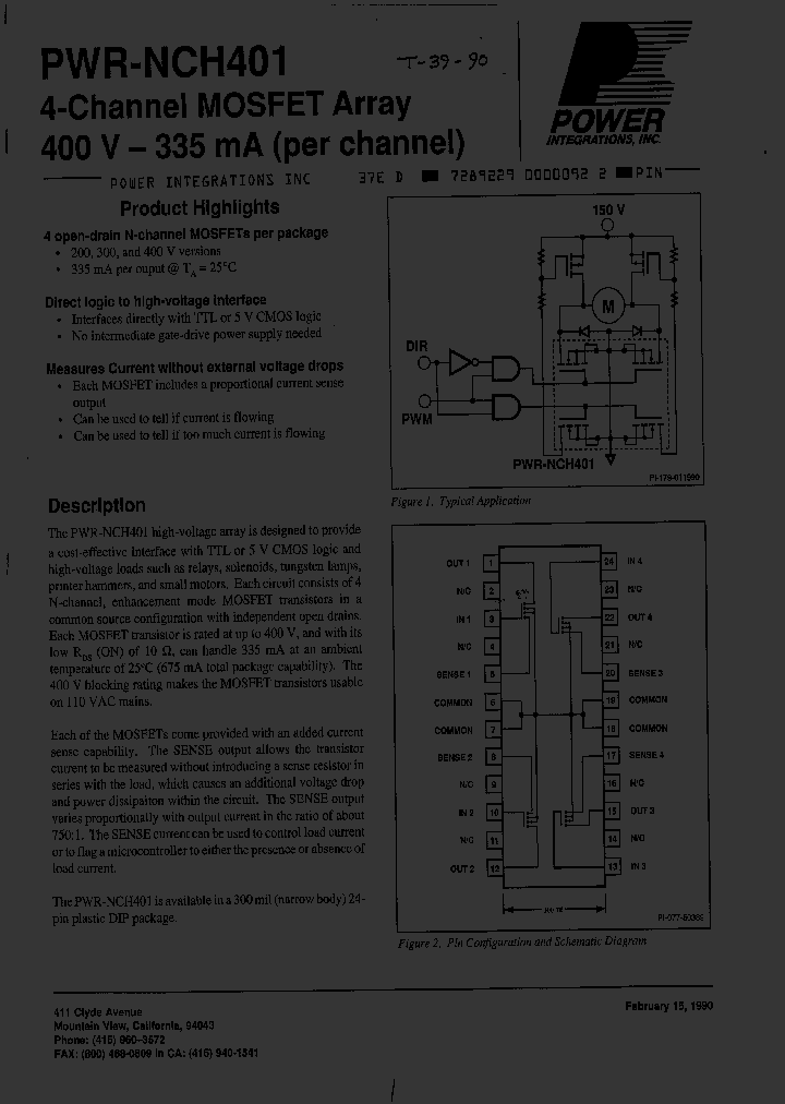 PWRNCH401PUC2_5388243.PDF Datasheet