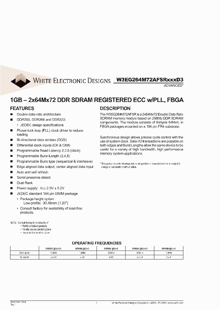 W3EG264M72AFSR335D3XG_5388777.PDF Datasheet