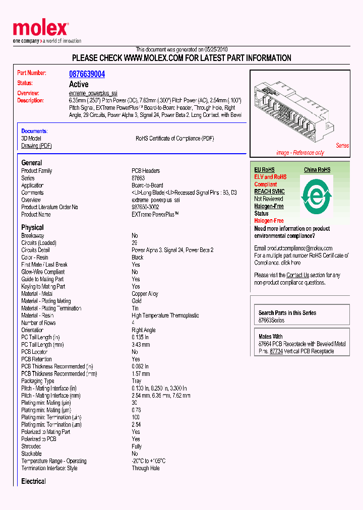 87663-9004_5389520.PDF Datasheet