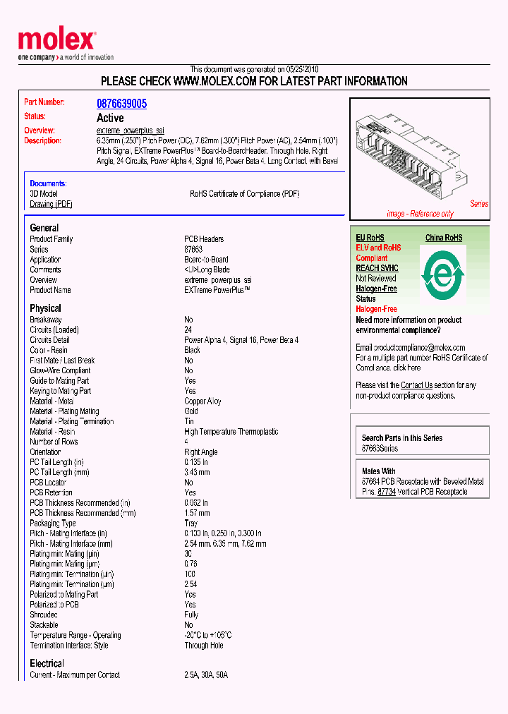 87663-9005_5389521.PDF Datasheet