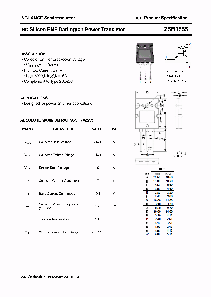 2SB1555_5389885.PDF Datasheet