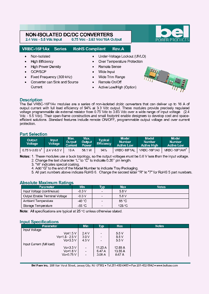 VRBC-16F1A_5390140.PDF Datasheet