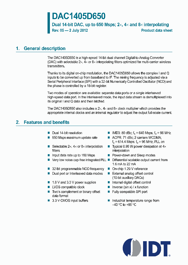 DAC1405D650HW_5390787.PDF Datasheet