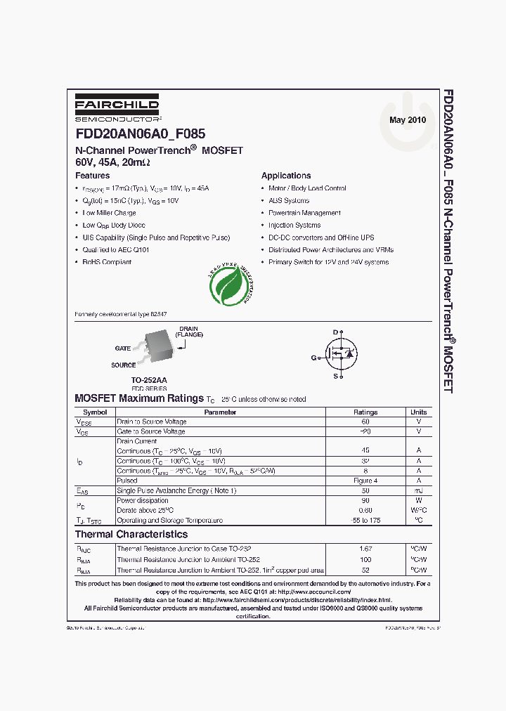 FDD20AN06A010_5391882.PDF Datasheet