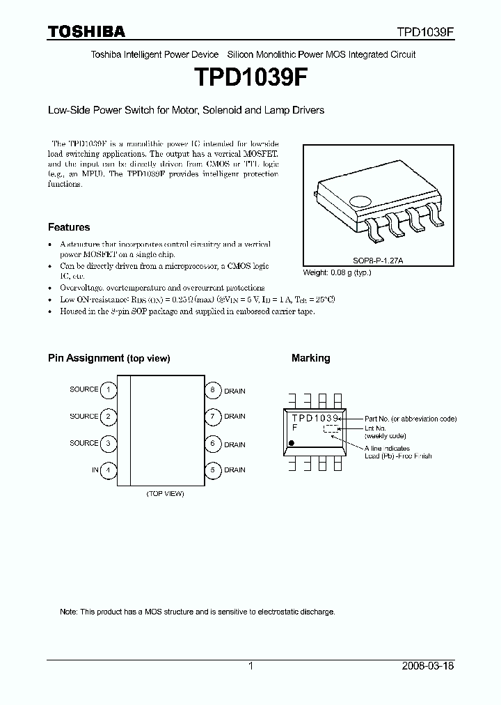 TPD1039F_5392414.PDF Datasheet