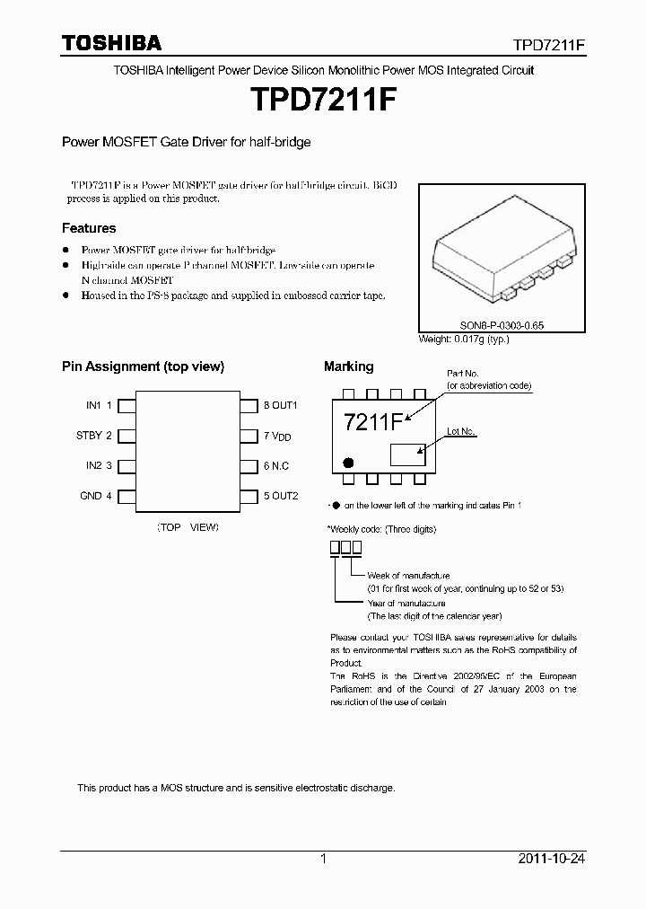 TPD7211F_5393068.PDF Datasheet