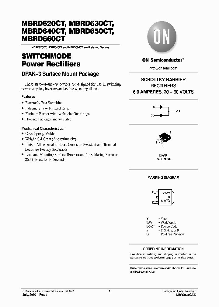 MBRD620CT10_5393891.PDF Datasheet