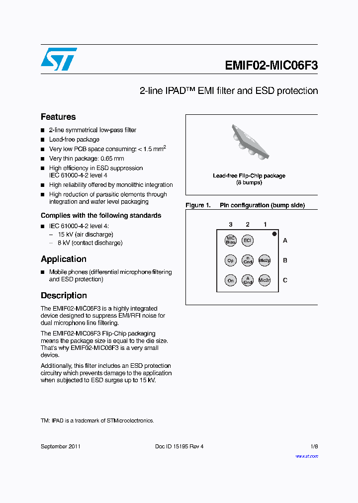EMIF02-MIC06F3_5394136.PDF Datasheet