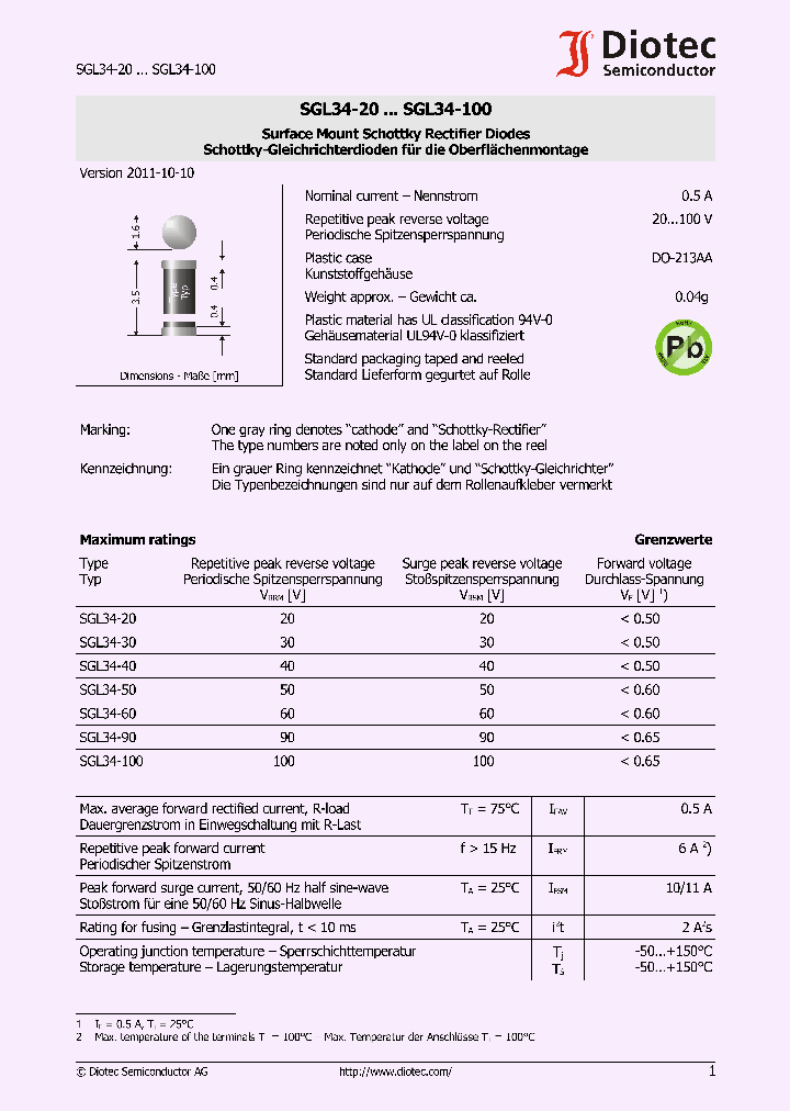 SGL34-90_5397202.PDF Datasheet