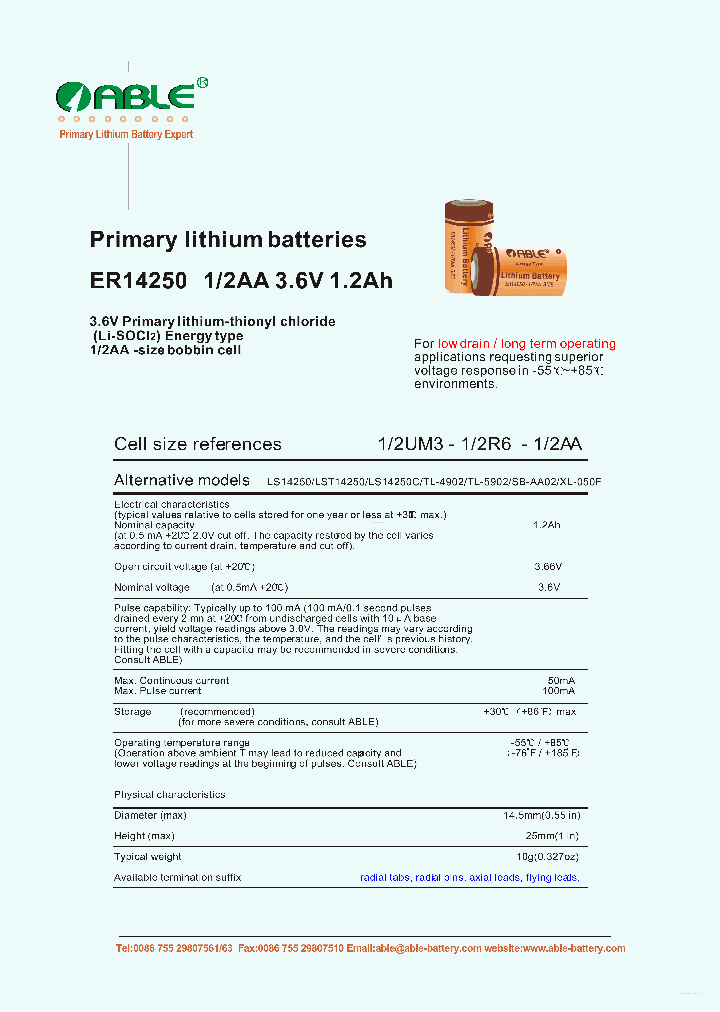 ER14250_5397205.PDF Datasheet