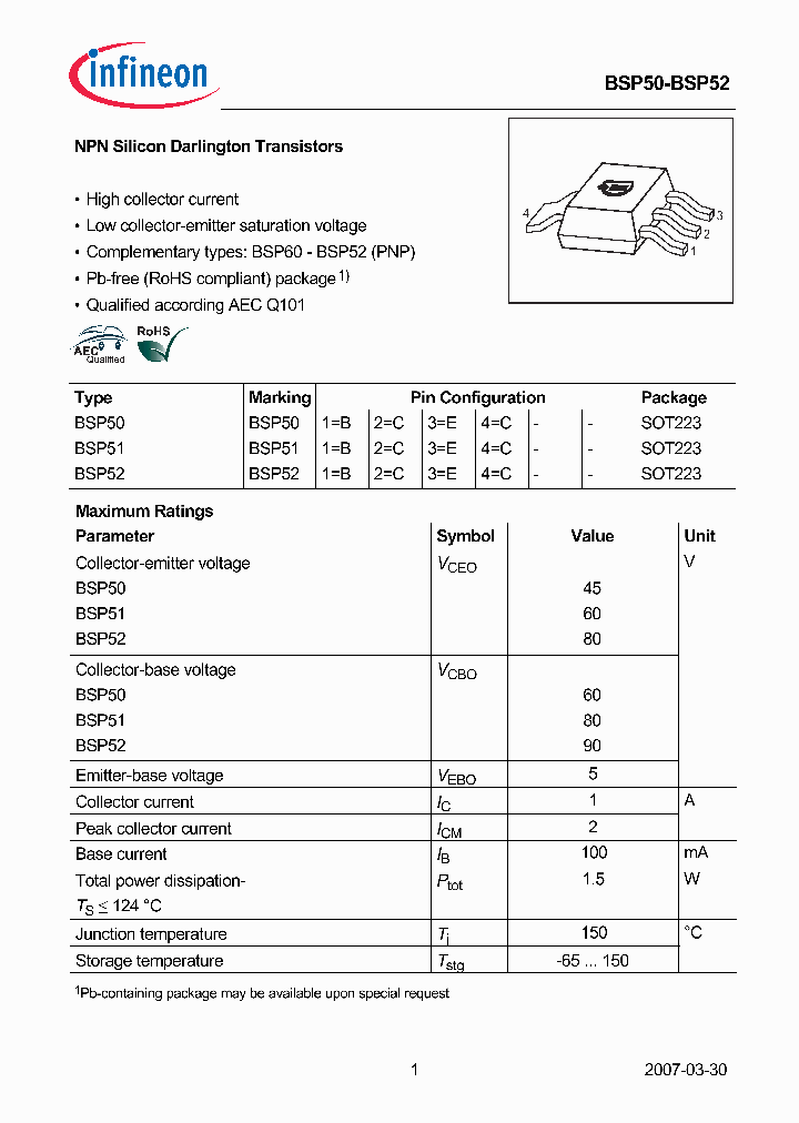 BSP5007_5397795.PDF Datasheet