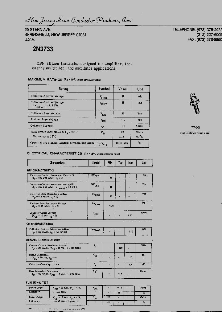 2N3733_5400701.PDF Datasheet