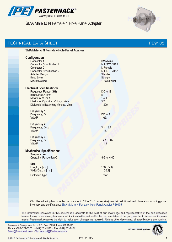 PE9105_5400938.PDF Datasheet