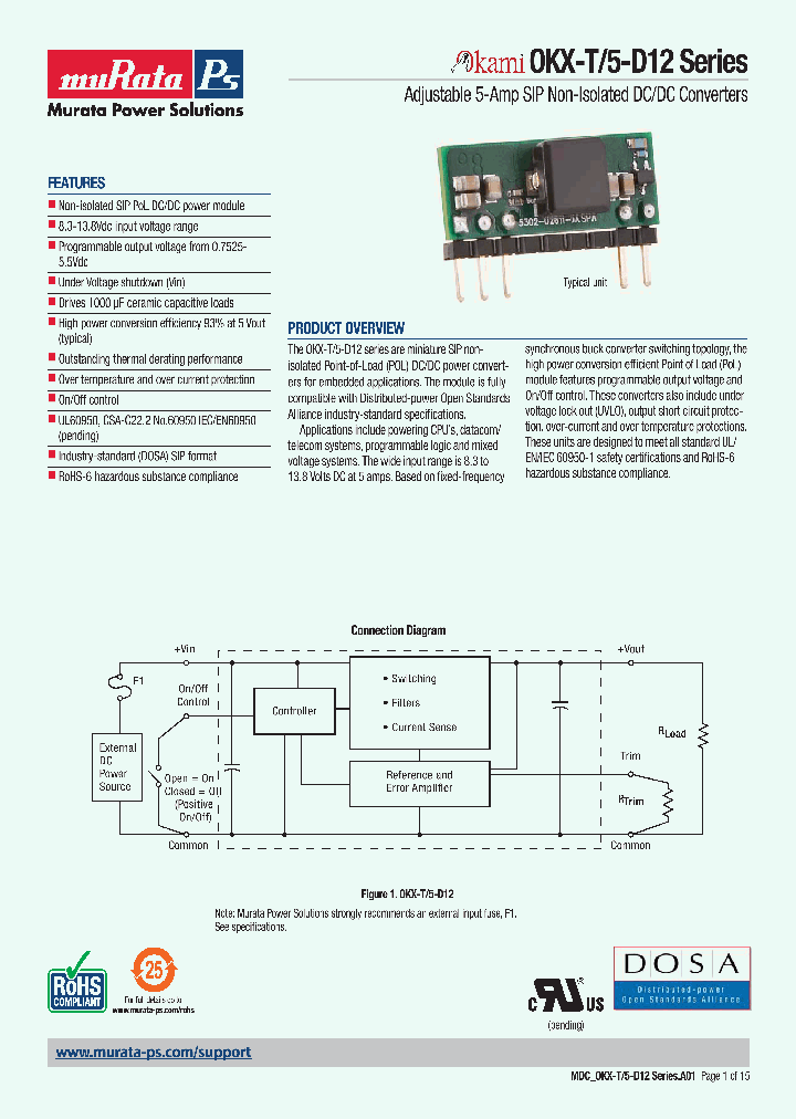 OKX-T5-D12_5401968.PDF Datasheet