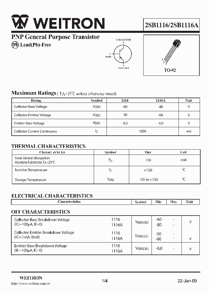 2SB1116_5402378.PDF Datasheet