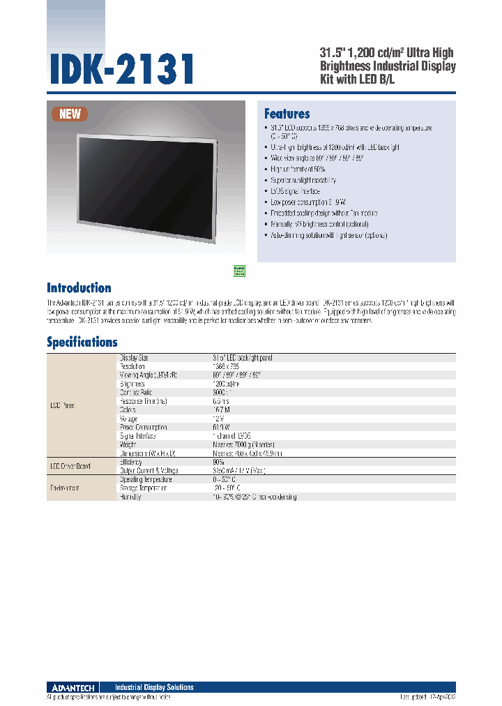IDK-2131WN-K2HDA1E_5402617.PDF Datasheet