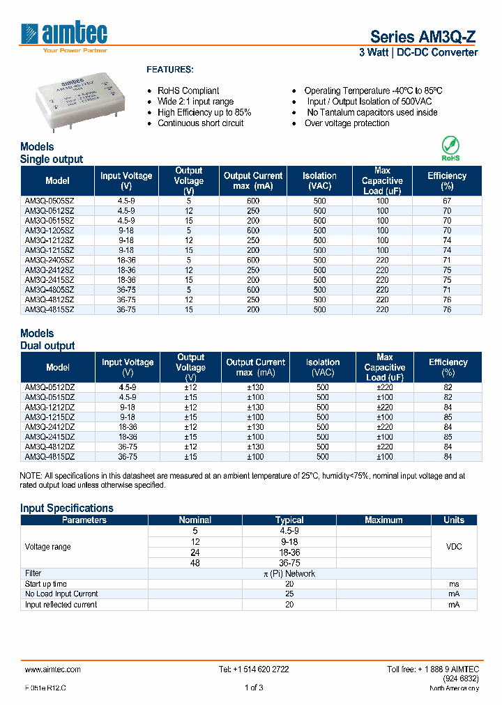 AM3Q-0505SZ_5402940.PDF Datasheet