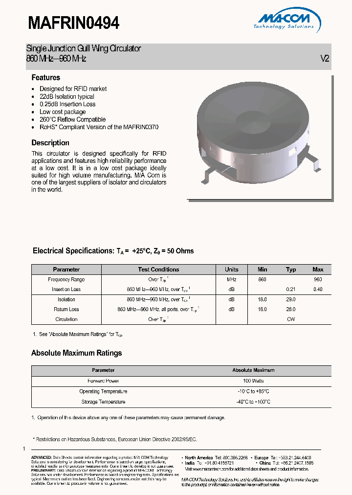MAFRIN0494_5403484.PDF Datasheet
