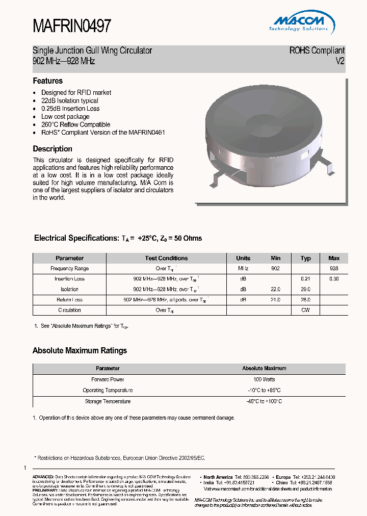 MAFRIN0497_5403490.PDF Datasheet