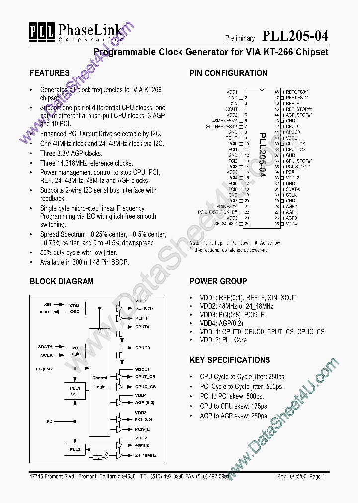 PLL205-04_5404909.PDF Datasheet