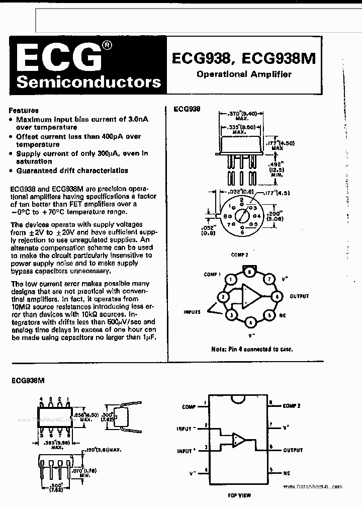 ECG938_5405021.PDF Datasheet