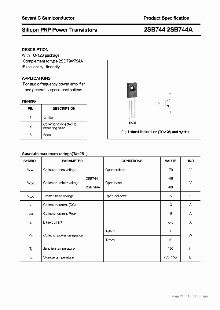 2SB744A_5405161.PDF Datasheet