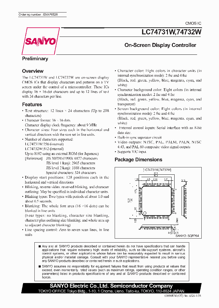LC74731W11_5407034.PDF Datasheet