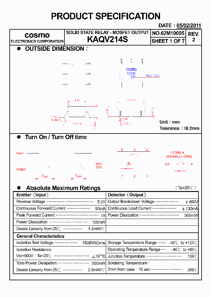 KAQV214S11_5408469.PDF Datasheet