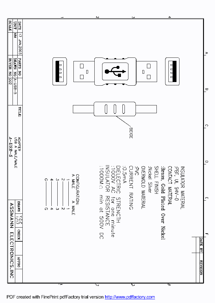 A-USB-5_5408627.PDF Datasheet