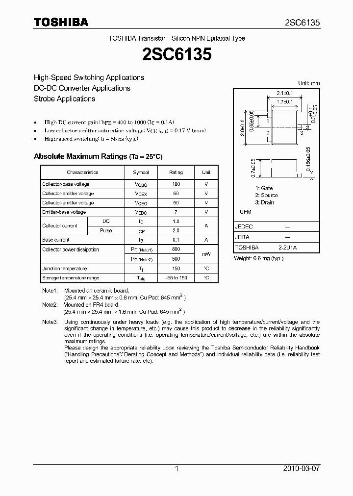 2SC6135_5410560.PDF Datasheet