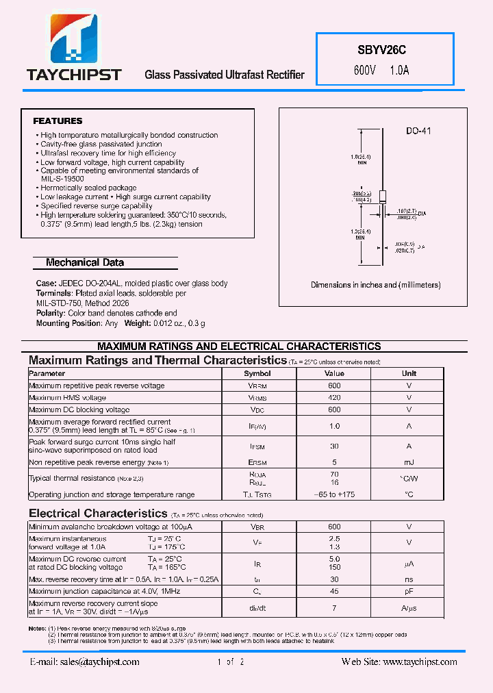 SBYV26C_5410758.PDF Datasheet