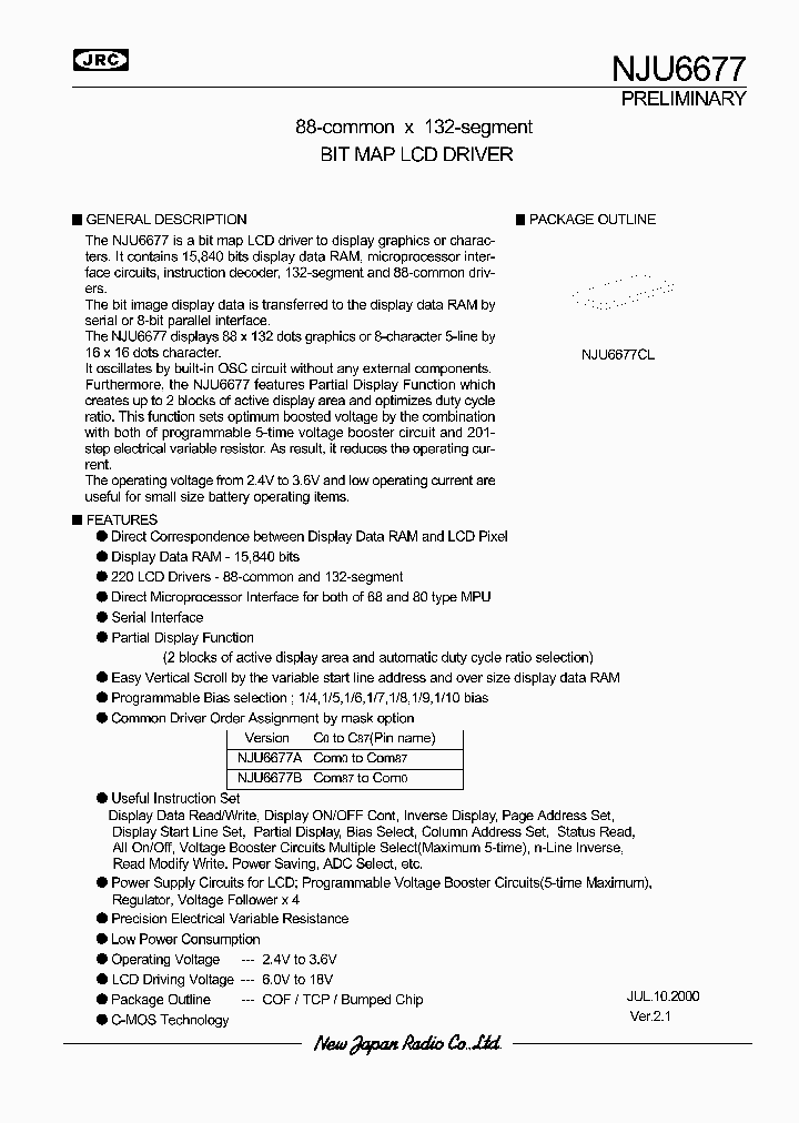 NJU6677_5410930.PDF Datasheet