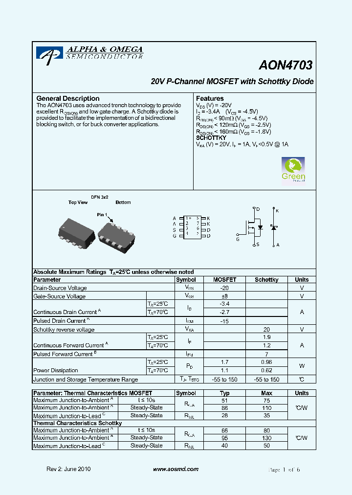 AON4703_5410986.PDF Datasheet