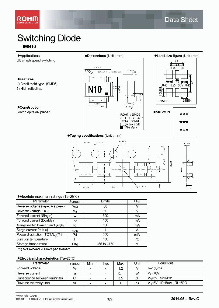 IMN1011_5411350.PDF Datasheet