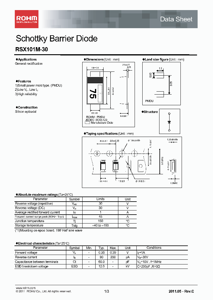 RSX101M-3011_5413491.PDF Datasheet
