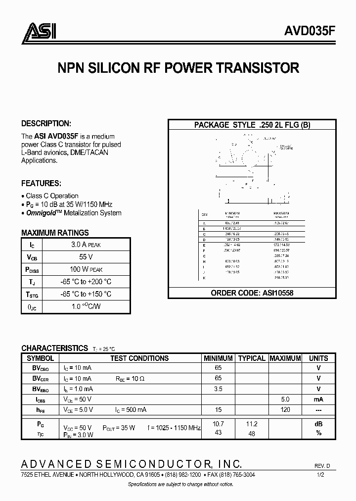 AVD035F07_5413775.PDF Datasheet